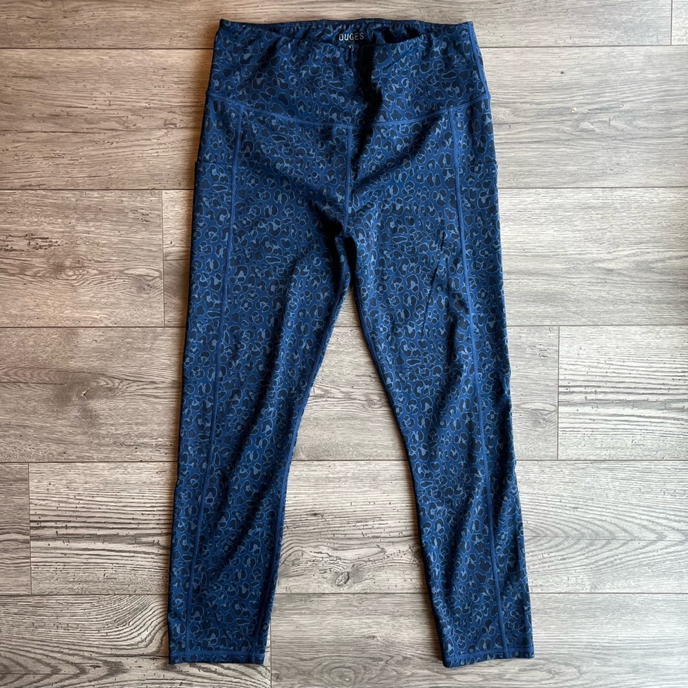 Ouges Women’s Cheetah Animal Print Workout Leggin… - image 2